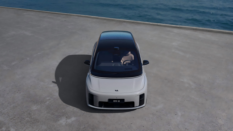 Ensimmäinen puhdas sähköinen iso kuudenpaikkainen maastoauto: uusi auton väri + uudet istuimet? Li Xiang i8 Top View julkaistu